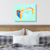 Schachtel Canvas drucken Leinwanddruck (Insitu (Schlafzimmer))