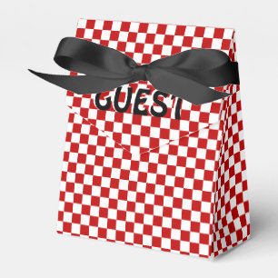 Schachtel für die Vorliebe im Rot-Weiß-Zent-Stil Geschenkschachtel
