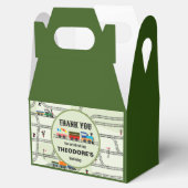 Schachtel für Eisenbahnkids-Züge und -Bahnen Geschenkschachtel (Geöffnet)