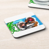 Schachtel für Holzschmuck Getränkeuntersetzer (Linke Seite)