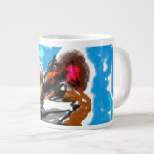 Schachtel für Holzschmuck Jumbo-Tasse (Vorderseite Rechts)