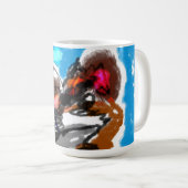 Schachtel für Holzschmuck Kaffeetasse (VorderseiteRechts)