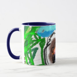 Schachtel für Holzschmuck Tasse