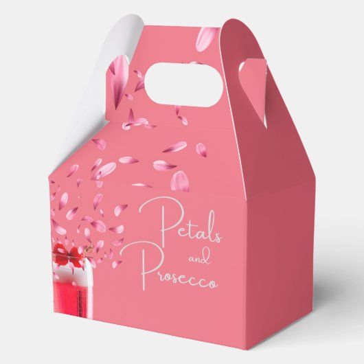 Schachtel für Petals und Prosecco Geschenkschachtel (Vorderseite)