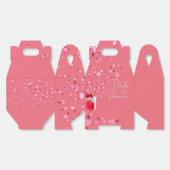 Schachtel für Petals und Prosecco Geschenkschachtel (Ungeklappt)