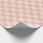 Schachtel für Rosa und Creme Geschenkpapier (Ecke)