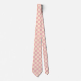 Schachtel für Rosa und Creme Krawatte