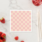 Schachtel für Rosa und Creme Serviette (Beispiel)