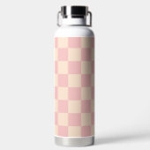 Schachtel für Rosa und Creme Trinkflasche (Rückseite)