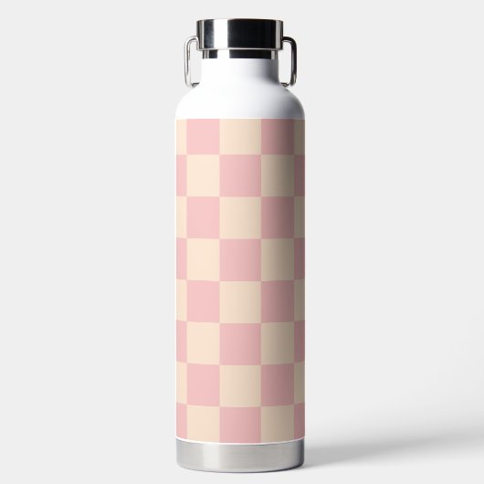 Schachtel für Rosa und Creme Trinkflasche (Vorderseite)