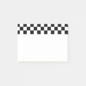 Schachtel für Schwarz und Weiß Post-it Klebezettel (Vorderseite)