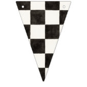 Schachtel für Schwarz-Weiß-Racing Wimpelkette (Zweite Fahne)