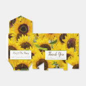 Schachtel für Sonnenblumen Geschenkschachtel (Ungefaltet)