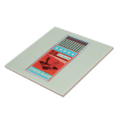 Schachtel für Streichhölzer Pop Fliese (Seite)