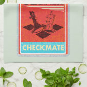 Schachtel für Streichhölzer Pop Geschirrtuch (Gefaltet)