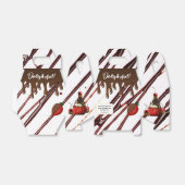 Schachtel für süße Leckereien Gastgeschenk Geschenkschachtel (Ungefaltet)