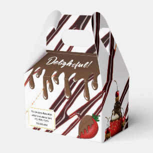 Schachtel für süße Leckereien Gastgeschenk Geschenkschachtel