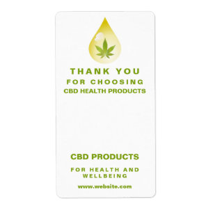 Schachtel für Verpackungen mit Öle der CBD