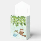 Schachtel für Waldhühner und Vogelbabydusche Geschenkschachtel (Geöffnet)