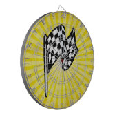 Schachtel; gelb dartscheibe (Vorderseite Links)