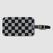 Schachtel grau und schwarz gepäckanhänger (Vorderseite (Horizontal))