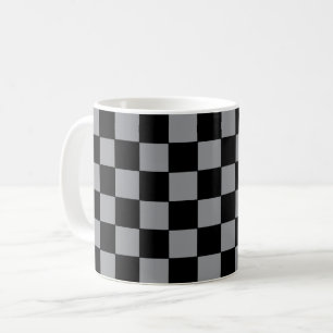Schachtel grau und schwarz kaffeetasse