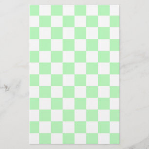 Schachtel grün und weiß briefpapier