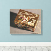 Schachtel Leinwanddruck (Insitu (Holzboden))