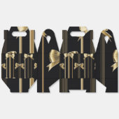 Schachtel mit schwarzer Eleganz Geschenkschachtel (Ungeklappt)