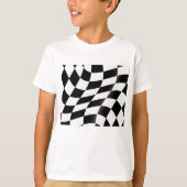 Schachtel mit schwarzer und weißer Markierung T-Shirt (Vorderseite)