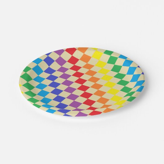 Schachtel Pappteller (Schrägansicht)