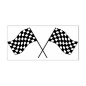 Schachtel-Racing-Fahnen Rubber-Briefmarke Gummistempel (Prägung)