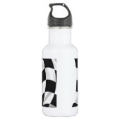 Schachtel - Racing Flag Trinkflasche (Rückseite)