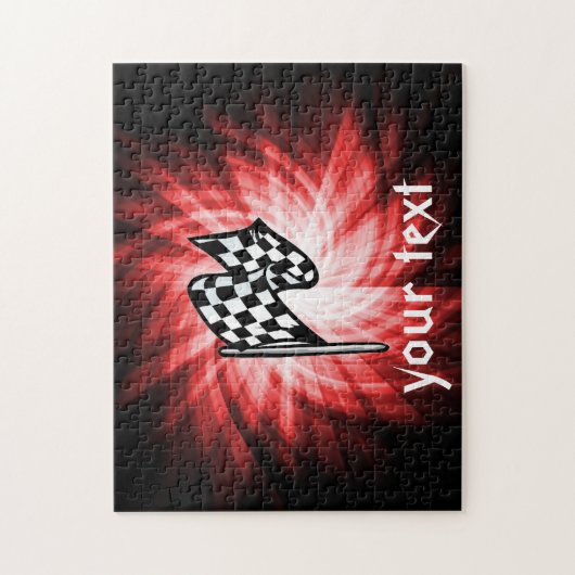 Schachtel; rot puzzle (Vertikal)