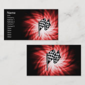 Schachtel; rot visitenkarte (Vorne/Hinten)