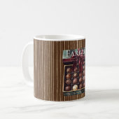 Schachtel Schokolade Weihnachten Kaffeetasse (Vorderseite Links)