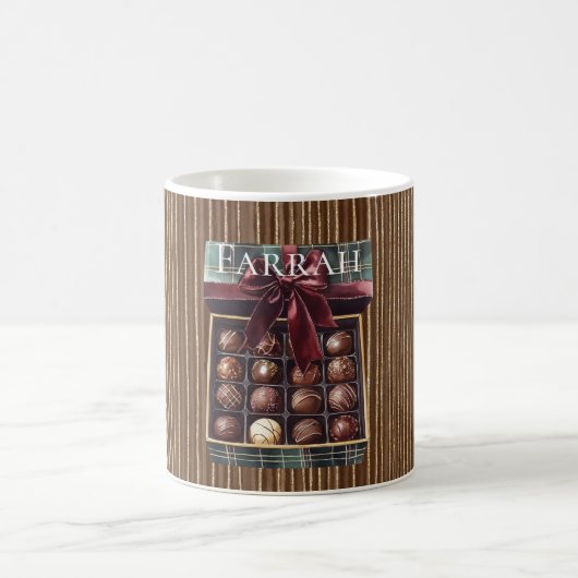 Schachtel Schokolade Weihnachten Kaffeetasse (Mittel)