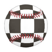 Schachtel (Schwarz und Weiß) (Muster des Schachbre Baseball (Vorderseite)