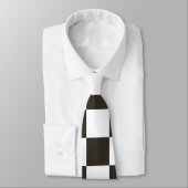 Schachtel (Schwarz und Weiß) (Muster des Schachbre Krawatte (Gebunden)