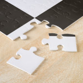 Schachtel (Schwarz und Weiß) (Muster des Schachbre Puzzle (Seite)