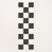 Schachtel (Schwarz und Weiß) (Muster des Schachbre Yogamatte (Vorderseite)