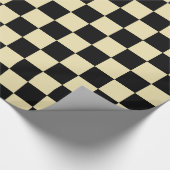 Schachtel und Schwarz Geschenkpapier (Ecke)