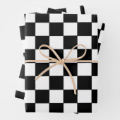 Schachtel weiß und schwarz geschenkpapier set (Beispiel)