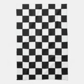 Schachtel weiß und schwarz geschirrtuch (Vertikal)