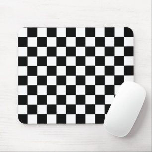 Schachtel weiß und schwarz mousepad
