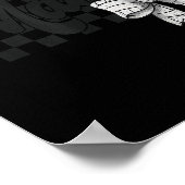 Schachtelball Mama Coquette Bow Volleyball Poster (Ecke)