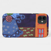 Schachtelhalm-Blume Case-Mate iPhone Hülle (Rückseite (Horizontal))