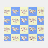 Schachtelhalm Fleecedecke (Vorderseite (Horizontal))