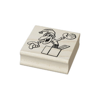 Schachtelhalm-Kunststempel Gummistempel