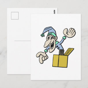 Schachtelmännchen Postkarte